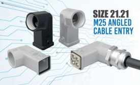 Metal Hoods With M25 Angled Cable Entry
